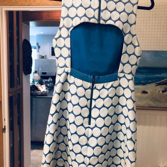 💙 Alice + Olivia Polkadot Cocktail Dress - Picture 7 of 8